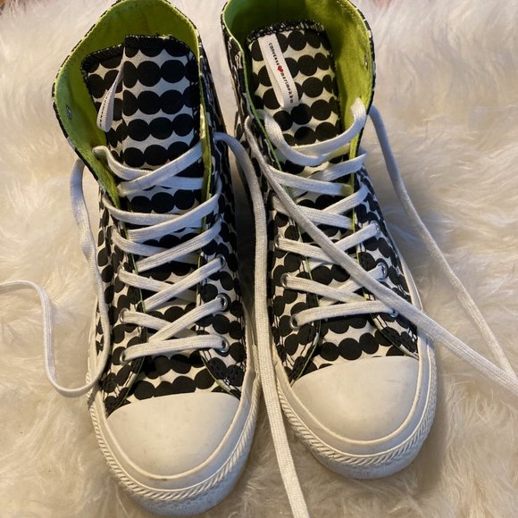 Converse Marimekko Collection High Tops, Men's Size 5 (Women's 7) - Picture 2 of 9